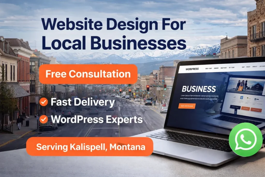 Kalispell Website design for location businessses