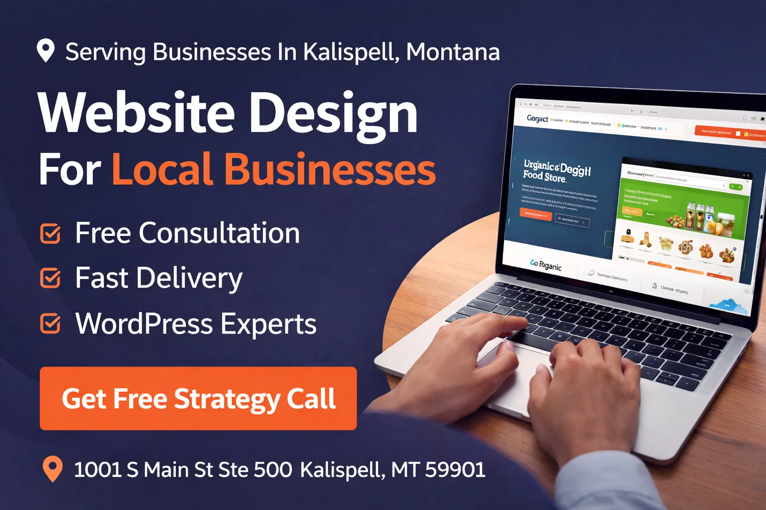 Kalispell Website Design- Complete Digital Solutions for Montana Businesses